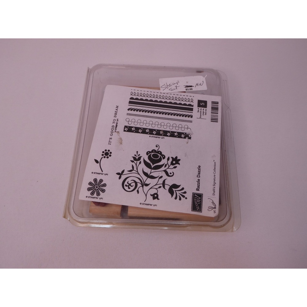Stampin Up! Razzle Dazzle It's Good to Dream Set of 5 Stamps